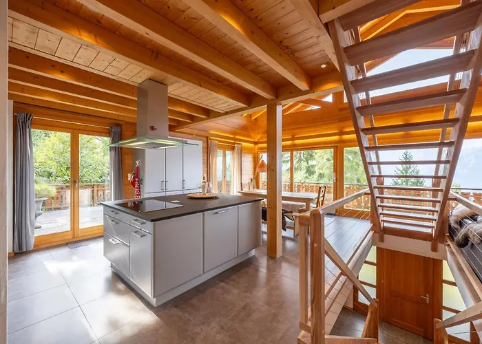 Nendaz - Moderne Et Paisible Chalet *